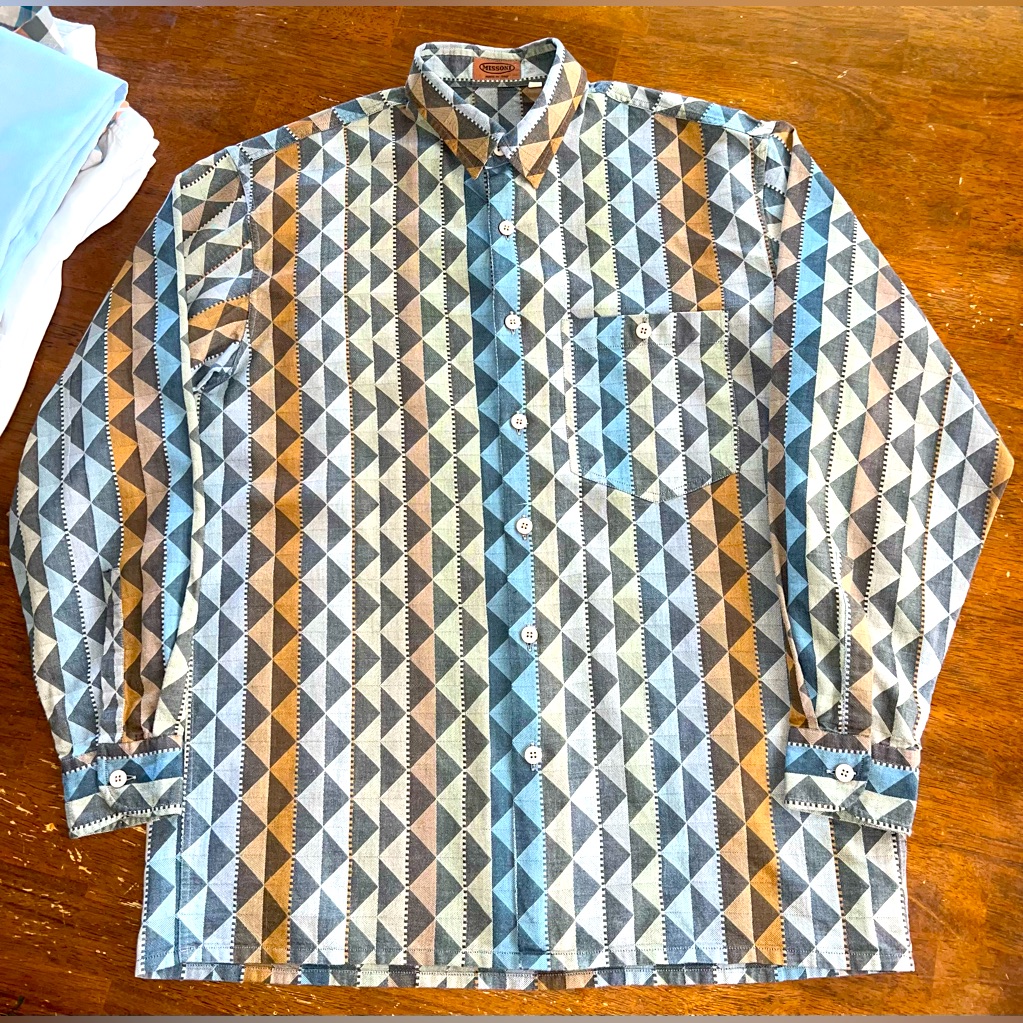 Authentic Missoni Long Sleeve Buttons Up Shirt